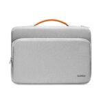 Tomtoc Microsoft Surface Book Briefcase Sleeve Bag Carrying Protector Handbag for Surface Book and Most 13 Inch Notebook Ultrabook, Spill-Resistant, Gray - Image 2