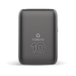 Toreto 10000mAh Powerbank, Pocket Size, Dual Output (USB -A +Type-C), 22.5W Type-C Ultra Fast Charging, Power Delivery, Quick Charge for iPhone, Android & Other Devices (Eon Nano, Black) - Image 2