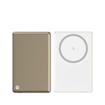 Toreto Magsafe Wireless 10000Mah Fast Charging USB Type-C Input Power Bank, 20W Output for iPhone 12 & Above, Android & Other Qi Enabled Devices + Magnetic Ring (eon Ultra, White+Gold) - Image 2