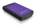 Transcend StoreJet 4TB External HDD - USB 3.1 Gen1 | Excellent anti-shock protection | One touch auto backup | 2.5" HDD | 3 Yrs. Warranty | Portable Hard Disk Drive | Purple TS4TSJ25H3P - Image 2