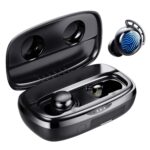 Tribit Wireless Earbuds, Bluetooth 5.3 Headphones in Ear with Microphone, Touch Control Earphones with Call Noise Reduction, Bluetooth Earbuds 110H Playtime, Deep Bass IPX8 Waterproof, Black (Black) - Image 2