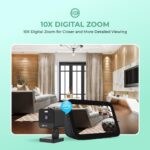 Trueview Smart Cube CCTV Security Camera for Home, Office, Shop,Support 10X Digital Zoom (3mp 4G Sim Based Cube Camera) - Image 2