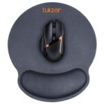 Tukzer Gel Mouse Pad| Memory Foam Cushion Mousepad with Wrist Support, Ergonomic Design| Non-Slip Rubber Base| Suitable for Gaming, Computer, Laptop, Home & Office Non-Slip Rubber Base (Grey) - Image 2
