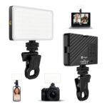 Tygot U160 Portable LED Video Light for Mobile & DSLR, 2000mAh Rechargeable Battery, Adjustable 2700K-6500K Color Temperature, CRI 95+, Universal Mount, Compact Fill Light for Vlogging & Streaming - Image 2