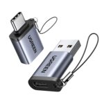 UGREEN 10Gbps USB Adapter 2 Pack, Type C Female to A Male Converter and USB C Male to A Female OTG Cable Thunderbolt 4/3 Compatible with iPhone 17/16/15 MacBook Air/Pro iPad mini Galaxy S25 - Image 2