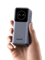 UGREEN Nexode Power Bank 12000mAh 100W PD PPS Fast Charging Portable Charger Battery Pack with 1USB-C 1USB-A and Smart Display for McBook Air/ipd/ifone 16/Galax S24/Steaam Deck/Googel etc - Image 2