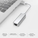 USB 3.0 to RJ45 Gigabit Ethernet Adapter | 10/100/1000 Mbps High-Speed LAN Network Converter | Plug & Play USB to LAN for Laptop, PC, MacBook, Gaming Console, Smart TV, Ultrabook – 1 Year Warranty - Image 2