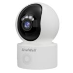 USEWELL 2MP Full HD Indoor WiFi CCTV Camera | Pan Tilt 360° View | Color Night Vision | Motion Detection | 2-Way Talk | Home & Office Security Camera | Supports SD Card for recoding - Image 2