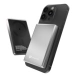 UltraProlink 10000 mAh Slimmest Wireless Magnetic Mag-Safe Power Bank | 22.5W Type C Port with PD-PPS Support | for iPhone Series 16,15,14,13 | Made in India |Silver|UM1124 | Juice-Up Mag 4 - Image 2