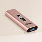 Ustick Portable 1TB SSD - USB C & USB A External Portable SSD, Up to 1,050 MB/s, 5 Yr Warranty (Pink, 1TB) - Image 2