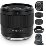 VILTROX 15mm F1.7 E-Mount Lens for Sony, APS-C Ultra Wide Angle Autofocus Lens for Sony E-Mount Cameras FX30 ZV-E10 ZV-E10II A6700 A6600 A6500 A6400 A6300 A6100 - Image 2