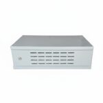 VYAR 2U Metal Rack for DVR/NVR/Network Switches – Lockable, Ventilated with Top & Side Airflow, 2-Way Cable Management Holes – 490x300x160mm Secure Equipment Cabinet - Image 2