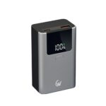 Vanguard Mini 45W Fast Charging 10000mAh Power Bank, USB-C PD 45W and QC 4.0+,USB-A QC 3.0 with Digital Display, Slim and Portable Design(45W, Silver) - Image 2