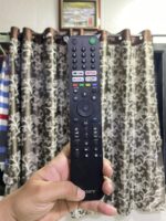 Voices__Compatible with Sonyy Bravia TV Remote Control with 2 AAA Bateries, RMF-TX520p Model with Bluetooth Voice Command Suitable for A80J X80J X85J X90J X95J Series Smart 4K TV LED UHD Television - Image 2