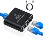 WISTAR LAN Splitter 1 to 2 1000 Mbps Ethernet Splitter 2 Port Gigabit Network Switch, LAN Switch with Type C Power Cable for Computer, Hub, Switch, Router, ADSL, Set-Top Box, Digital TV etc. - Image 2
