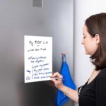 WallDesign Magnetic Whiteboard Sheet 23x30cm (9x12in) – Dry Erase Fridge Memo Board, Flexible Writing Film with Marker Pen for Kitchen, Office, Metal Wardrobe, Grocery & to-Do List - Image 2