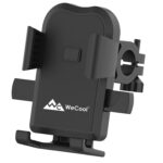 WeCool B1 360° Rotational Mobile Holder for Bikes,Motorcycle Handlebar Mounts for Maps and GPS Navigation,Bike Mobile Holder with One Click Locking, Firm Gripping, Anti Shake and Stable Phone Mount - Image 2