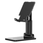 WeCool T2 Foldable and Portable Tabletop Mobile Stand with Stable Base,Height and View Angle Adjustable Phone Stand,Ideal Mobile Holder for Smartphones,Tablets, Kindles - Image 2