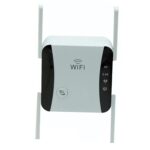 WiFi Router Amplifiers Plug and Play 1200Mbps Dual Band for Home White - Image 2
