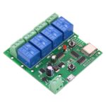 WiFi Wireless Inching Relay Monentary/Self-locking Smart Switch Module DIY Smart home Gadget DC 5-32V Input Ewelink App Compatible With Alexa Echo Google home Nest IFTTT SONOFF (ST-DC4) - Image 2