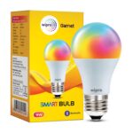 Wipro 9W Bluetooth Enabled Smart Bulb E27 | 16 million Colours | White Tunable (Warm, Neutral & Cool White) | Dimmable | App-Control | Music Sync | Schedule & Scenes | Pack of 1 - Image 2