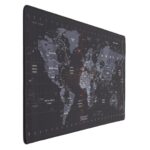 World Map Extra Large Extended Anti Slip Rubber Gaming Mouse Pad & Keyboard Desk Mat for Computer Laptop (900mm x 400mm x 2mm) - Image 2