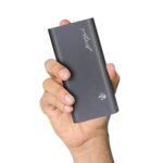 ZEBRONICS 20000 mAh Power Bank, 35W Fast Charging PD3.0, Output (2 Type C & 1 USB), for iPhone, Android, Tablets & Other Devices, Slim Metal Body, Flight Friendly, Type C Cable (EnergiPOD 20R1, Grey) - Image 2