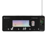 ZEBRONICS BLAZE C, Gaming Mouse Pad, with 15W Fast Wireless Charging, Micro Weave Texture, Optimized for Speed Operation, 1.5m Type-C Cable, Reinforced Edges, Large Surface - 80.5 x 30 x 0.6 cm - Image 2