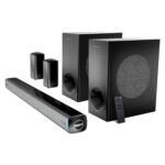 ZEBRONICS Juke bar 9550 pro 5.2 Soundbar (625 Watts), Dolby Audio, Dual Wireless Subwoofer & Wired Satellite, BT v5.3, HDMI ARC, Optical, Powerful Bass, RGB LED Lights, Wall Mountable, Silver - Image 2