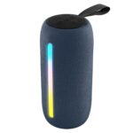 ZEBRONICS Sonic POD 20, Portable Bluetooth Speaker, 10 Watts, Upto 8 Hours Playback, RGB LED, Call Function, Fabric Finish with Carry Loop, BTv5.3 | TWS | USB | mSD | AUX (Blue) - Image 2