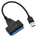 ZEBRONICS UTS100 USB 3.0 to SATA Adapter for 2.5 HDD/SSD with Plug & Play, Durable Material, Super Fast Transfer, Upto 5 Gbps, Black - Image 2