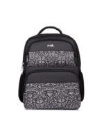 ZOUK Lattice Lace Printed Vegan Leather Black Pro backpack | Laptop Backpack 15.6 Inch | Large 18.7 L - Image 2