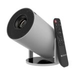 Zebronics PixaPlay® 73 Android Smart Projector, 720p Native, Support 4K, OTT Apps (Netflix, PrimeVideo, Hotstar), 200° Rotatable, 3300 Lumens, Auto Keystone, Miracast, 3W Speaker, 130" Screen, WiFi|BT - Image 2