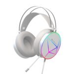Zebronics Zeb-Blitz USB Gaming Headphone with Dolby Atmos, RGB LED, Windows Software, Simulated 7.1 Surround Sound, 2.4 Meter Braided Cable, Flexible mic, Padded Headband and Ear Cushions(White) - Image 2