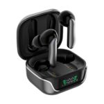 amazon basics TWS in-Ear Earbuds (AB-T01A) with Fast Charging up to 50 Hours of Playtime | Dual 10mm Driver | IPX4 Water-Resistance | Bluetooth 5.3 | Charging Case with Mic | Touch Control (Black) - Image 2