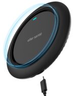 eller santé® 15W Wireless Charger MontClad Series PD & Qi Certified with Type C Cable for iPhone 17/17 Air/17 Pro/17 Pro Max, 16/16 Plus/16 Pro/16 Pro Max, iPhone 15/14/13/12/11 Series - Image 2