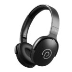 pTron Studio w/ 60Hrs Playtime, Wireless Over-Ear Headphones with HD Mic, Immersive Sound, 40mm Drivers, BT5.4, Dual-Device Pairing, 3.5mm Aux Port, TF Card Slot & Type-C Fast Charging (Jet Black) - Image 2
