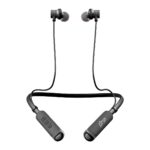 pTron Tangentbeat V2 w/ 50Hrs Playtime, Pristine Sound, Dual-Device Pairing, Bluetooth 5.4 Wireless In-Ear Earphones with Mic, Hall Switch Feature, Magnetic Earbuds, Type-C Fast Charging & IPX5(Black) - Image 2