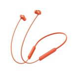 realme Buds Wireless 5 Lite in Ear Bluetooth Neckband with 12.4 mm Dynamic Bass Boost Driver,Upto 35 Hours Playback,45ms Low Latency,IP55 Dust & Water Resistant, Bluetooth V5.4 (Cyber Orange) - Image 2
