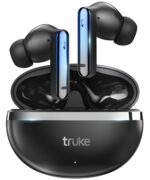 truke [Just Launched Buds Q1 Lite True Wireless Earbuds with 48H Playtime, Crystal-Clear Calls, Fast Charging, Elegant Royal Design, Bluetooth 5.4, Noise Cancellation, Gaming Mode, Brand Warranty - Image 2