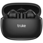 truke New Launch Buds Elite True Wireless in Ear Earbuds with 10mm Dynamic Driver, 70Hrs Battery & Fast Charging EarBuds, Dual-MIC ENC TWS, 40ms Low Latency Gaming Buds, Volume Control, BT 5.4 (Black) - Image 2