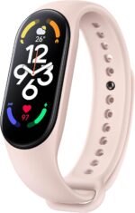 𝐃𝐫𝐮𝐦𝐬𝐭𝐨𝐧𝐞 𝟏𝟎-𝐘𝐞𝐚𝐫 𝐖𝐚𝐫𝐫𝐚𝐧𝐭𝐲 M6 Smart Fitness Band | Heart Rate, Blood Pressure & Activity Tracker with Call & Message Alerts, Bluetooth & Step Counter - Image 2