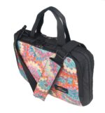 Protecta The Professional Office Laptop Bag Briefcase For Women & Men Fits Laptops With Screen Size Up to 11.6 Inch & Tablets - Ideal For Office & Work - Black & Indian Geometric Print - Image 6
