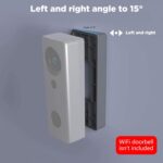 Video Doorbell Mount Easy Installation Bell Holder for Room Office Apartment Left Right Bracket | Home Improvement | Building & Hardware | Doors & Door Hardware | Doorbells - Image 4