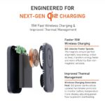 Muvtech TURBOBRIC Qi2 Certified Wireless 3-in-1 Power Bank 10000mAh 35W PD Fast Charging | Type-C in/Out | Built-in Kickstand & Cables | Compatible with iWatch, AirPods, iPhone, Samsung, & Qi Devices - Image 3