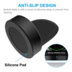 Oboe Smart Watch QI Wireless Fast Charger Charging Dock Cradle Charger with Micro USB Cable for Samsung Galaxy Watch 42MM / 46MM SM-R800, SM-R810, R815 (Black), Small (SK-R800) - Image 5