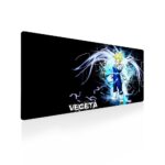 Gadgets WRAP Large 11x23inch Mouse Pad Desk Mat Anti-Slip Base Spill-Resistant for Laptop, MacBook, Gaming Computer - Vegeta (2) - Image 3