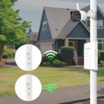 Tenda O1-5G Outdoor CPE Pre-Configured 2-Pack, Wireless Bridges, 5.8GHz, 867Mbps, Point-to-Point Wi-Fi, 1KM Long Range, IP65 Waterproof Enclosure, Plug & Play Ready - Image 5