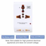 MX 5 Amp 3-Pin Multi Plug Adapter | Universal Travel Adapter for 2-Pin & 3-Pin Plugs | 3-in-1 Multi Socket Connector | Compact Travel Adaptor for Smartphones, Laptops & Gadgets (Pack of 1) - Image 7