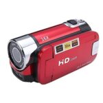 Mytechvision Digital Video Camera, Full HD 1080P Camcorder, 16x Zoom, 16MP, 3-inch Screen, Night Vision, Anti-Shake, 270 Degree Rotation, 32GB Storage, Red, for Vlogging - Image 3